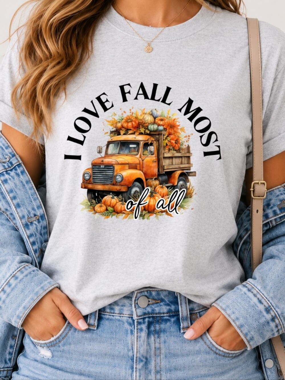 I Love Fall, Fall Autumn Tee, Fall Graphic Tee